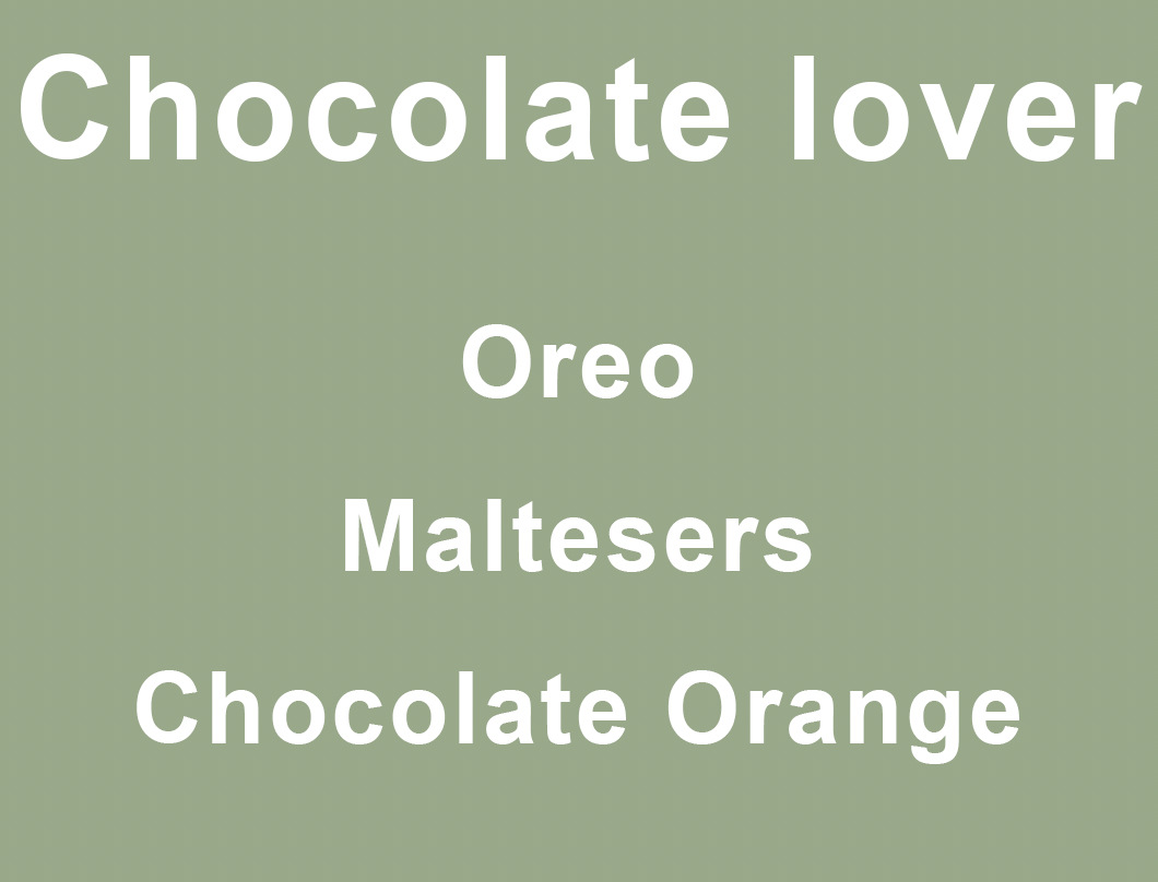 Chocolate Lover Selection
